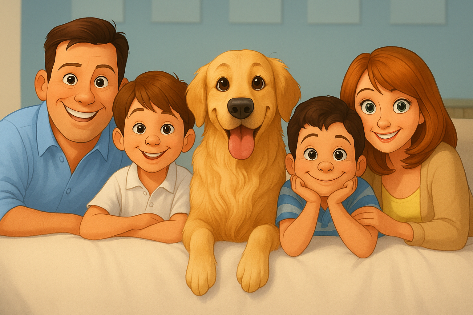 Family Pack (caricatura famiglia)